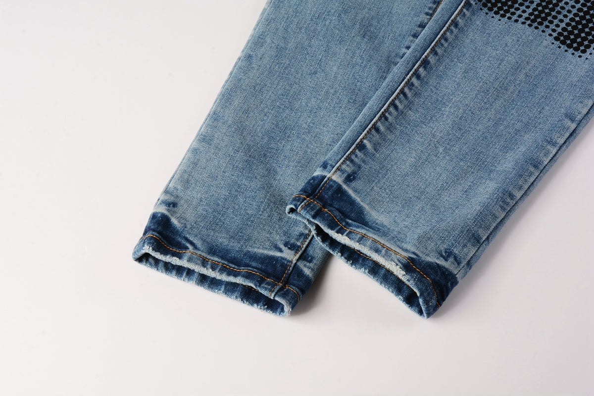Men's Purple Jeans