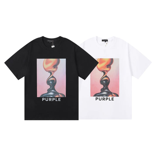 New Purple Short-Sleeve T-Shirt