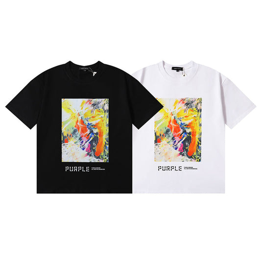 New Purple Short-Sleeve T-Shirt