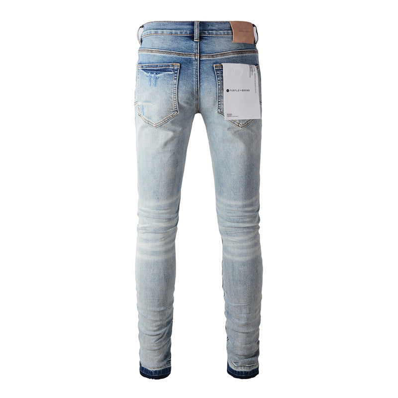 Men's Purple Jeans 9013
