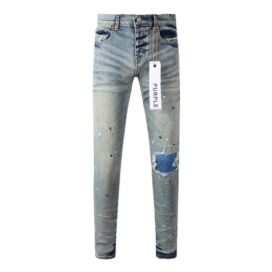 Men's Purple Jeans 9050-1