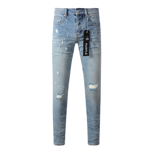 Men's Purple Jeans 9075